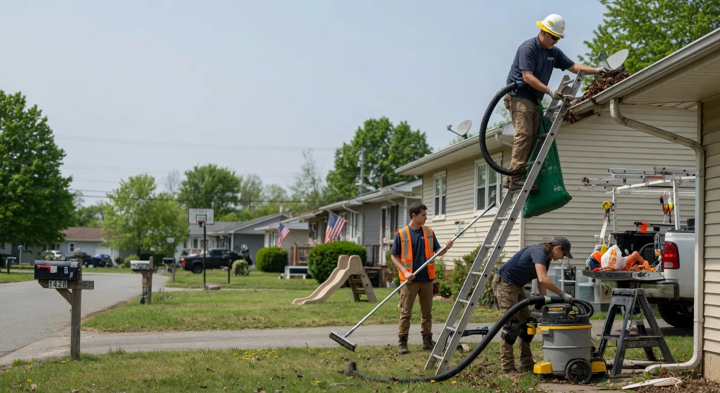 Gutter Installation in Frankfort, OH near me